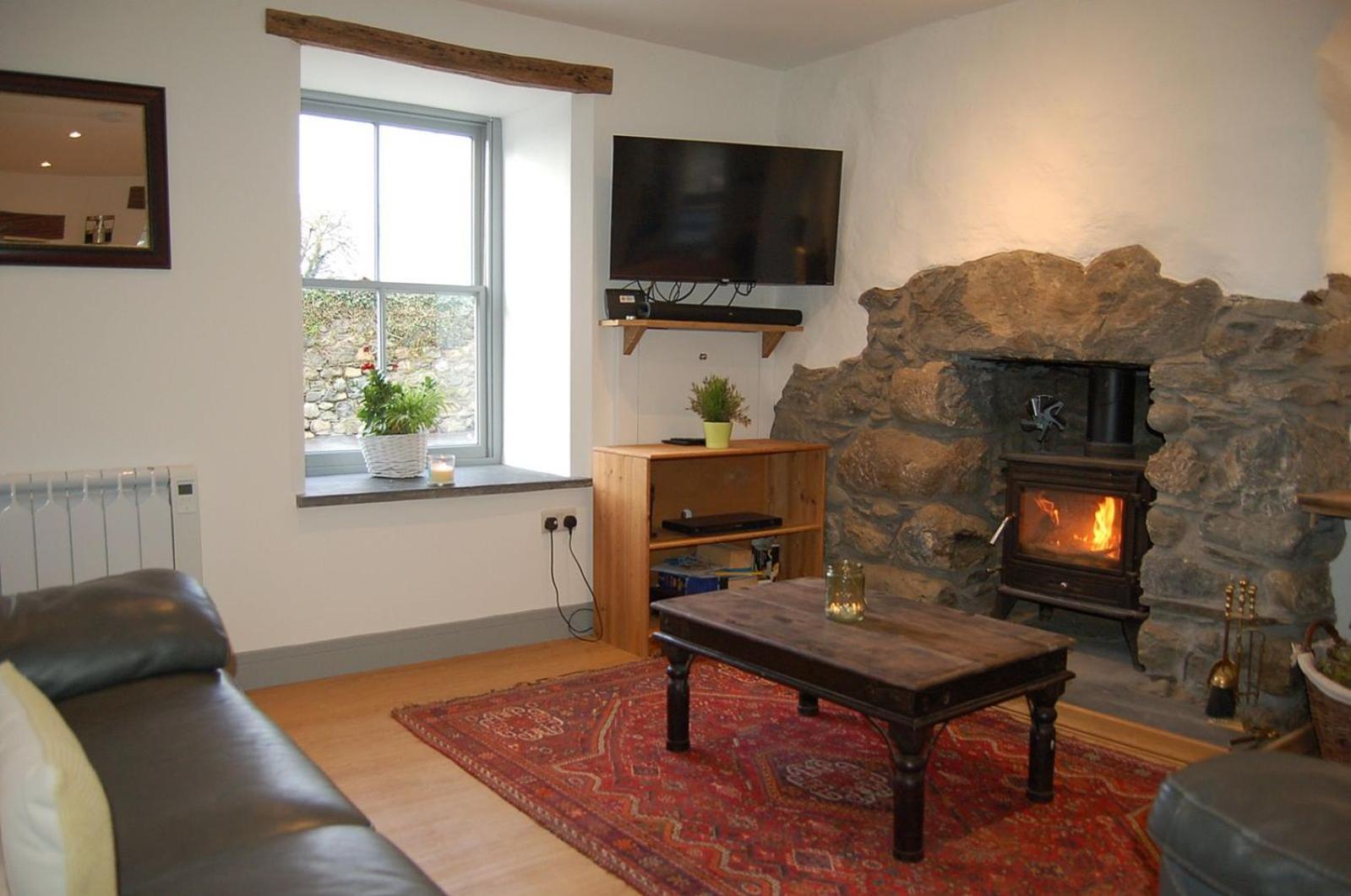 Ty Del - Beautiful Home In Tywyn Exteriör bild